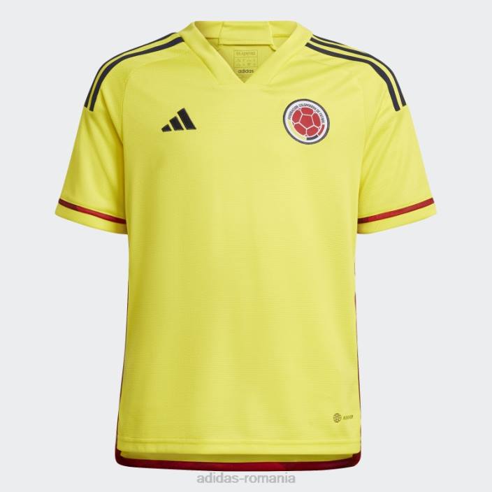 Adidas tricoul galben de acasă al colombiei copii galben 2JBN18730