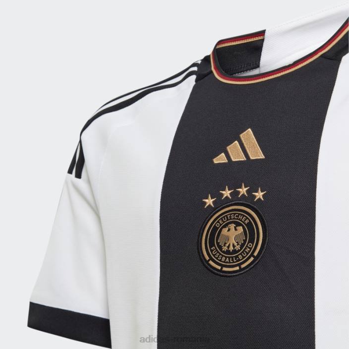 Adidas tricoul home germania 22 alb adidas copii alb 2JBN18552