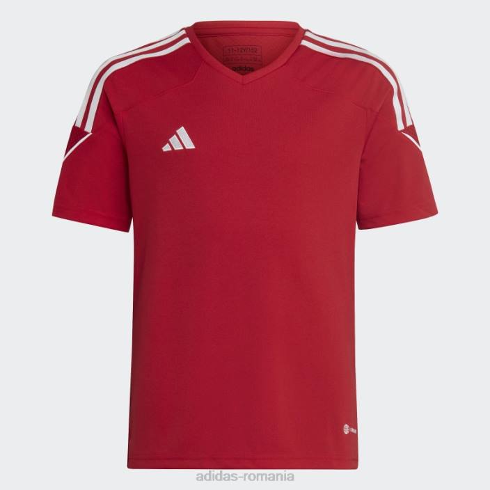 Adidas tricoul ligii tiro 23 roșu copii rosu alb 2JBN11587