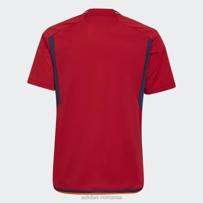 Adidas tricoul roșu Spania 22 acasă copii roșu/albastru marin 2JBN3340
