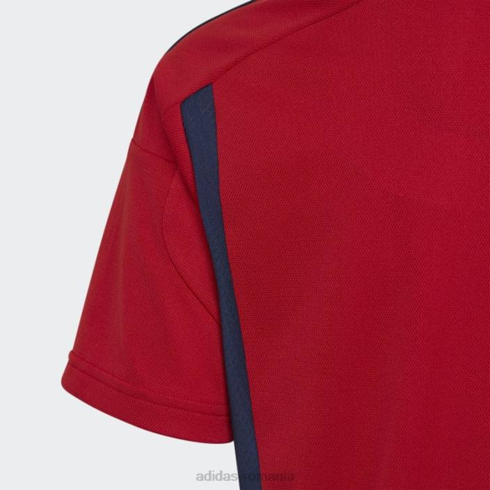 Adidas tricoul roșu Spania 22 acasă copii roșu/albastru marin 2JBN3340