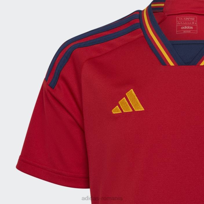 Adidas tricoul roșu Spania 22 acasă copii roșu/albastru marin 2JBN3340