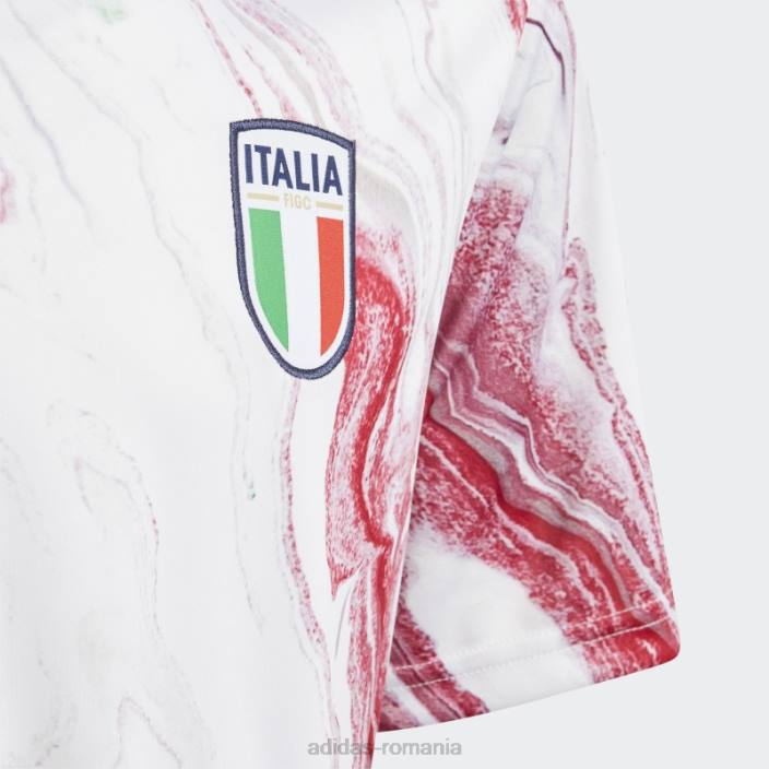 Adidas tricoul roșu al Italiei înainte de meci copii verde/alb/rosu 2JBN18560