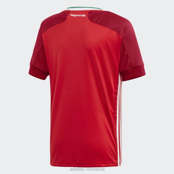 Adidas tricoul roșu al Ungariei acasă adidas copii roșu/verde îndrăzneț/alb 2JBN18891