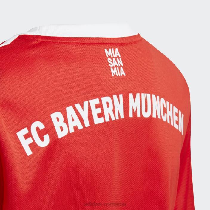 Adidas tricoul roșu fc bayern 22/23 acasă fierbinte copii roșu 2JBN11913