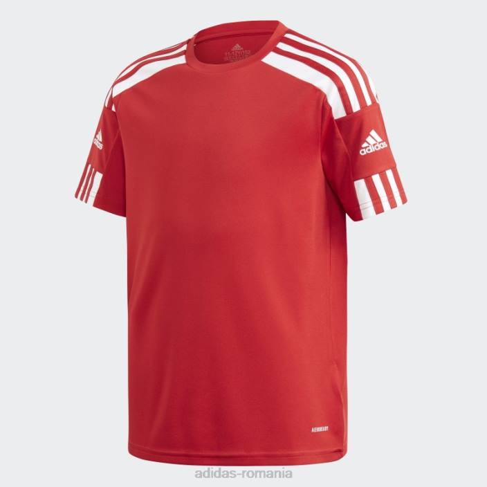 Adidas tricoul roșu squadra 21 copii rosu alb 2JBN11842