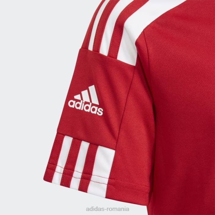 Adidas tricoul roșu squadra 21 copii rosu alb 2JBN11842