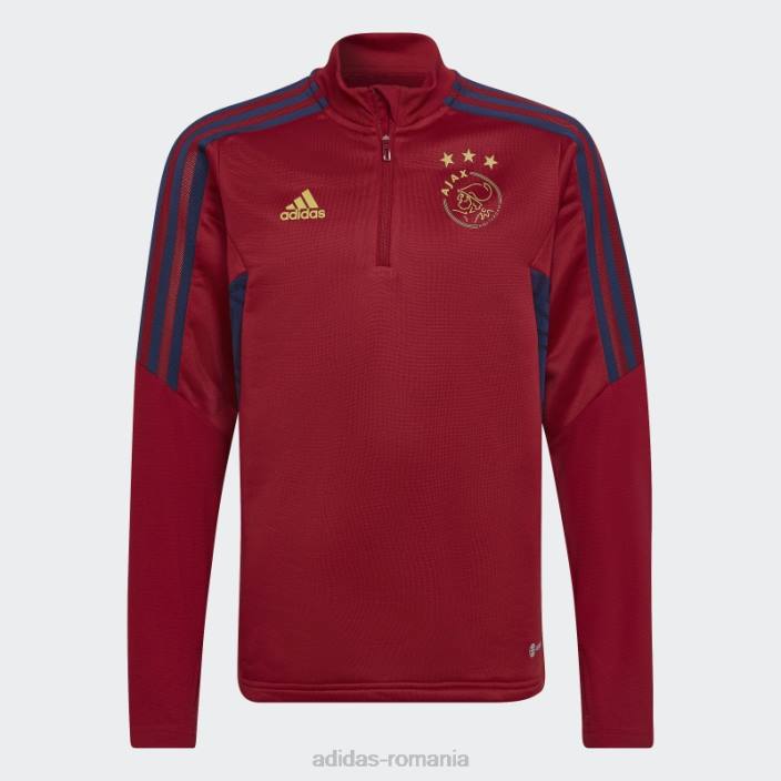 Adidas victory red ajax amsterdam condivo 22 top de antrenament copii roșu victorie 2JBN19067