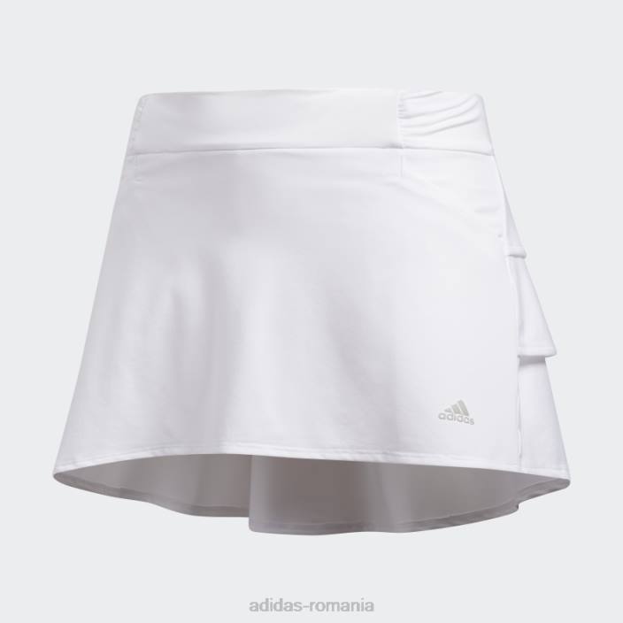 Adidas fusta cu volane alb copii alb 2JBN19177