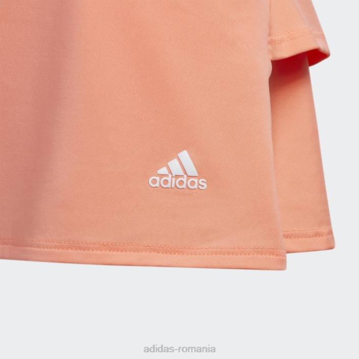 Adidas fusta cu volane coral copii coral 2JBN19160