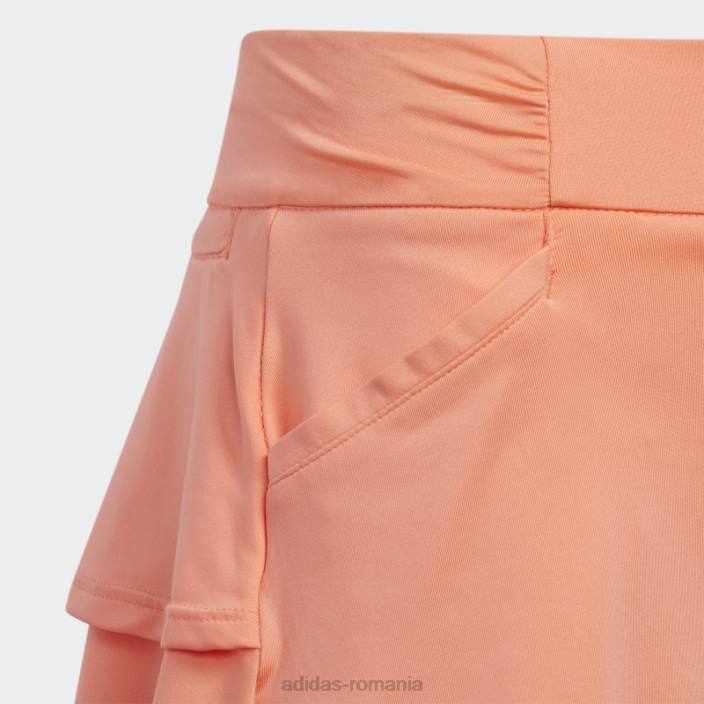 Adidas fusta cu volane coral copii coral 2JBN19160