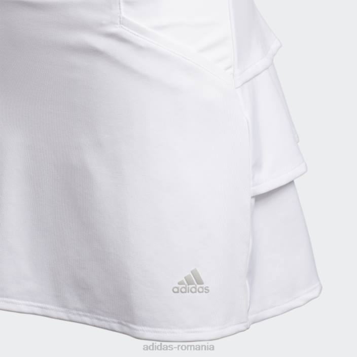 Adidas fusta pantalona cu volane adidas alb copii alb 2JBN3456