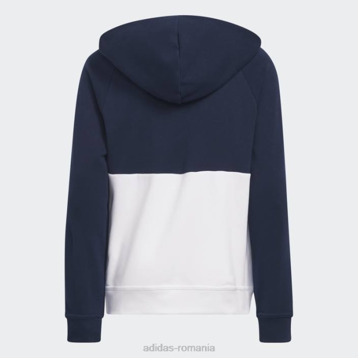 Adidas hanorac colorblock bleumarin copii marina 2JBN18545