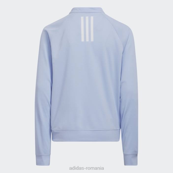 Adidas jachetă versatilă cu fermoar complet albastru albastru adidas copii zori albastre 2JBN12129