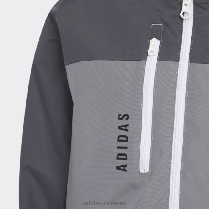 Adidas jacheta de golf provizorie gri copii gri 2JBN11779