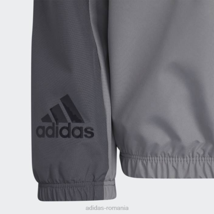 Adidas jacheta de golf provizorie gri copii gri 2JBN11779