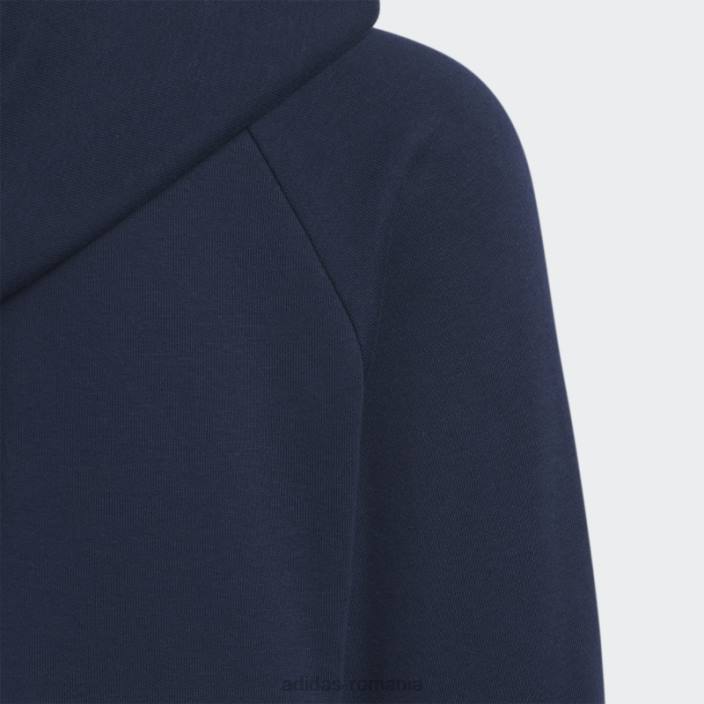 Adidas modă hanorac colorblock bleumarin copii marina 2JBN3389