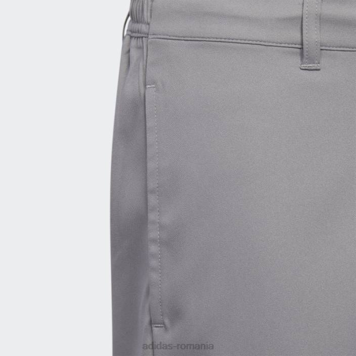 Adidas pantaloni scurți de golf reglabili ultimate365 gri copii gri 2JBN3376