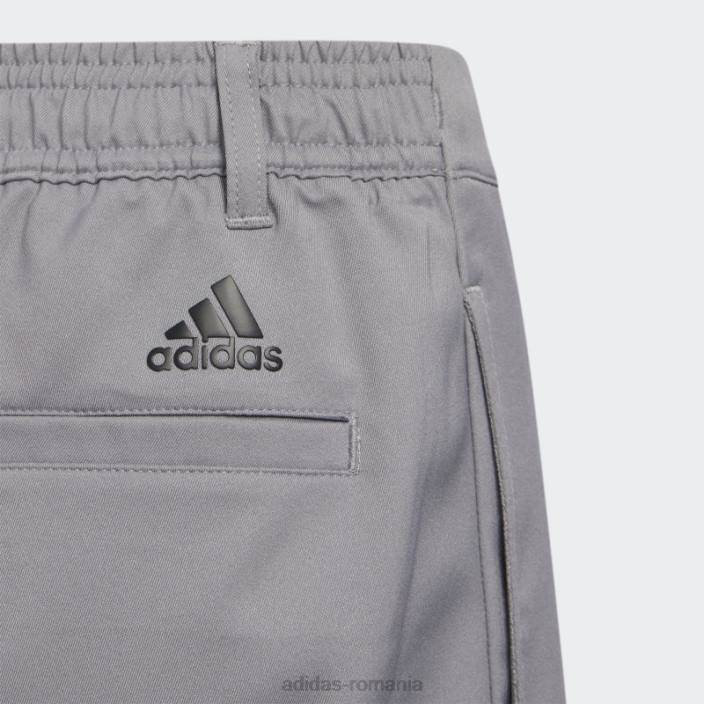 Adidas pantaloni scurți de golf reglabili ultimate365 gri copii gri 2JBN3376