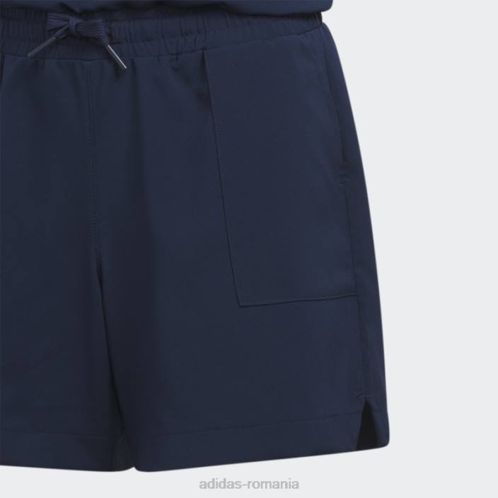 Adidas salopetă bleumarin cu jumătate de fermoar copii marina 2JBN19144