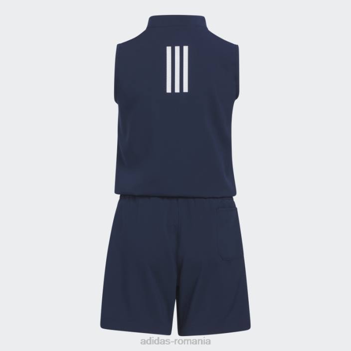Adidas salopetă cu jumătate de fermoar bleumarin copii marina 2JBN12127