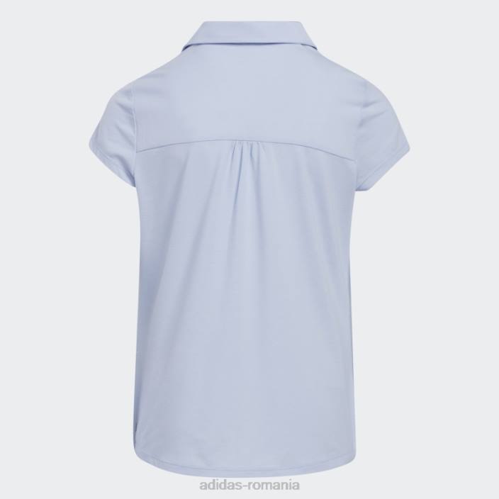 Adidas tricou polo albastru alba mel copii albastru zori mel/alb 2JBN12134
