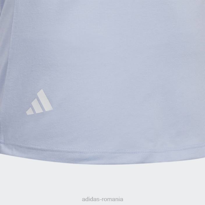 Adidas tricou polo albastru alba mel copii albastru zori mel/alb 2JBN12134