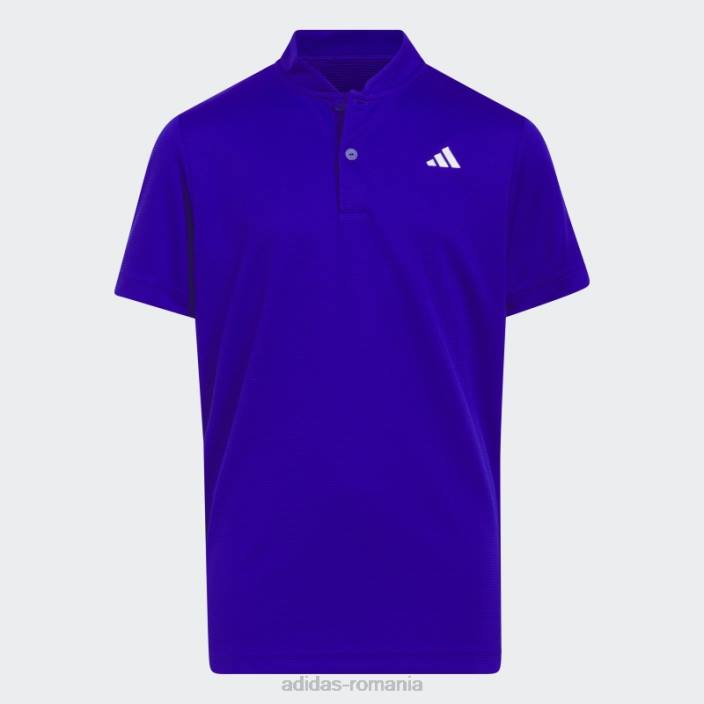 Adidas tricou polo cu guler sport albastru copii albastru 2JBN11836