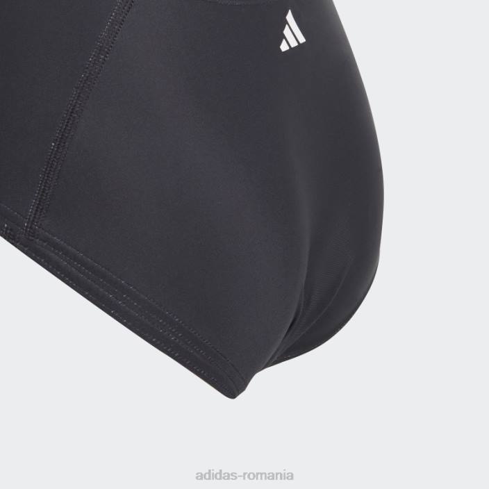 Adidas costum de baie cu logo baruri mari negru adidas copii negru/argintiu violet/alb 2JBN19188