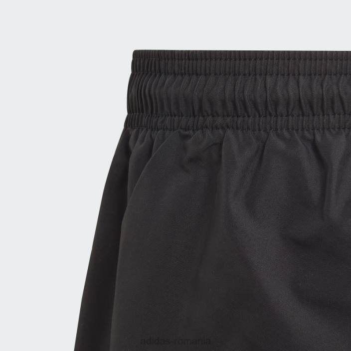 Adidas insigna clasică de pantaloni scurți de baie sport negru copii negru 2JBN18686
