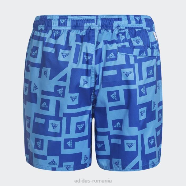 Adidas trebuie să aibă pantaloni scurți de baie grafic albastru regal copii albastru regal 2JBN18865
