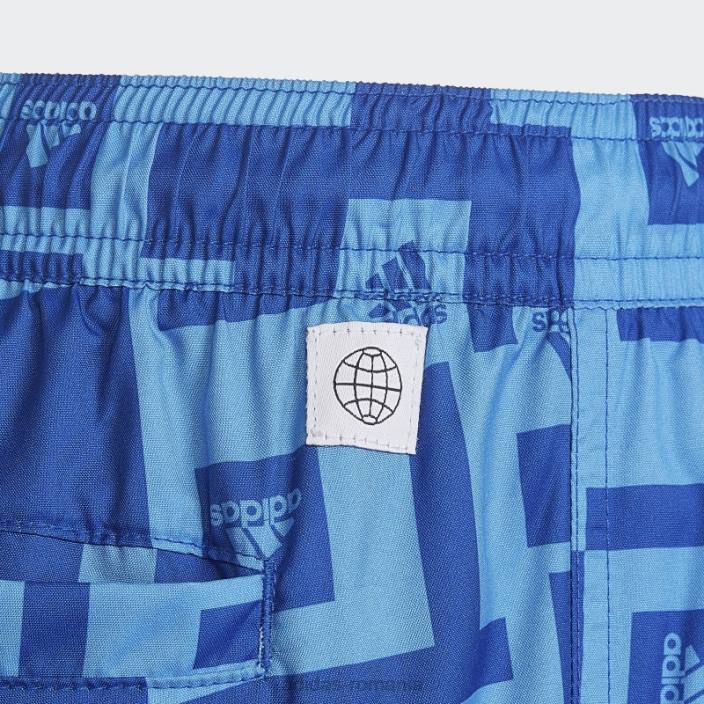 Adidas trebuie să aibă pantaloni scurți de baie grafic albastru regal copii albastru regal 2JBN18865