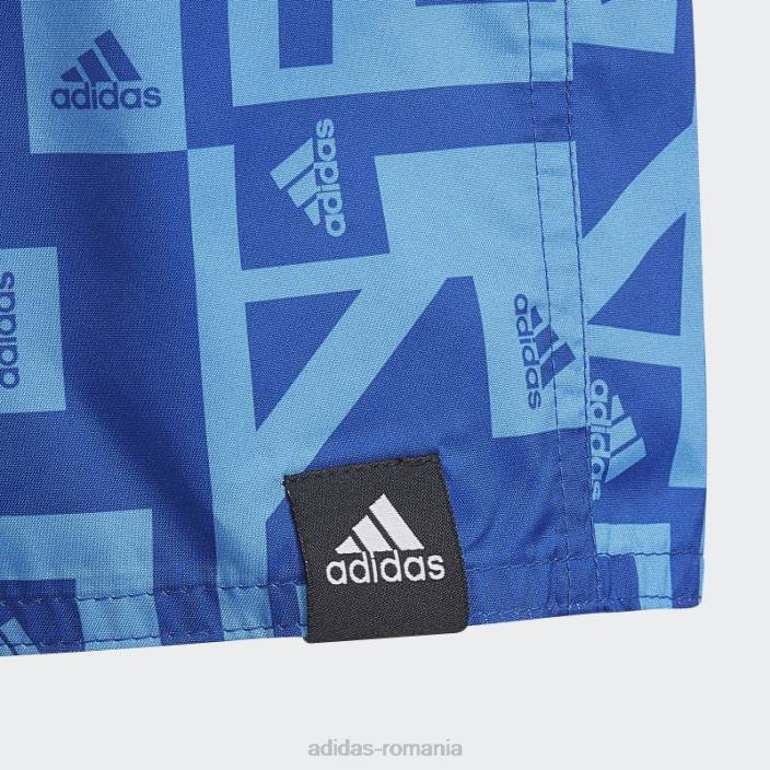 Adidas trebuie să aibă pantaloni scurți de baie grafic albastru regal copii albastru regal 2JBN18865