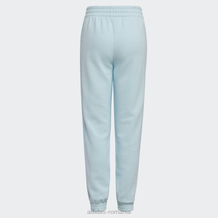 Adidas Pantaloni de jogging fleece cu 3 dungi albastri copii albastru 2JBN12056