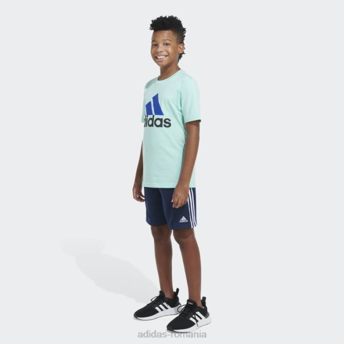 Adidas insignă bicoloră de tricou sport verde copii verde 2JBN11942