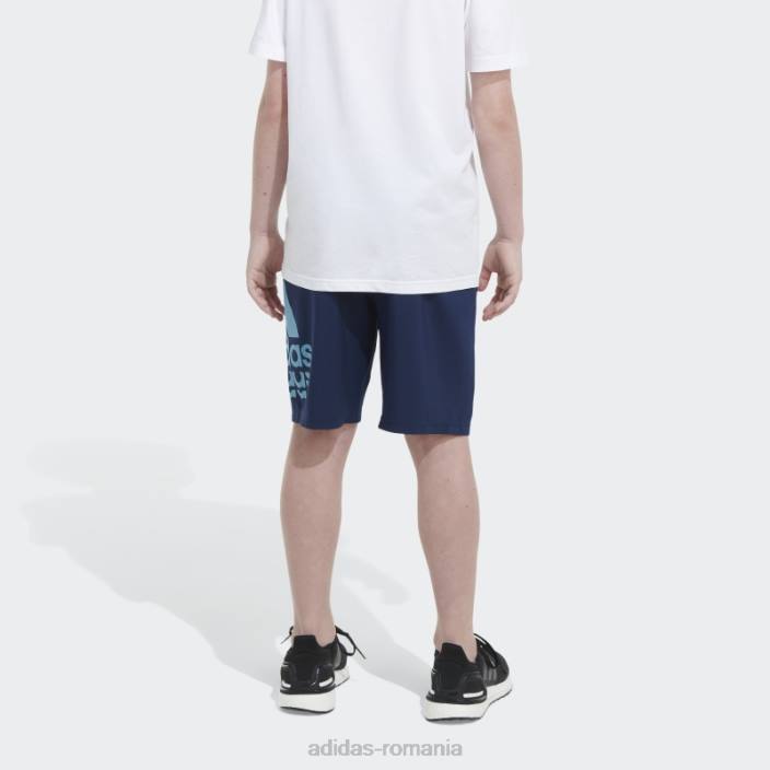 Adidas insigna țesută de esențiale bleumarin a pantalonilor scurți sport adidas copii marina 2JBN11721