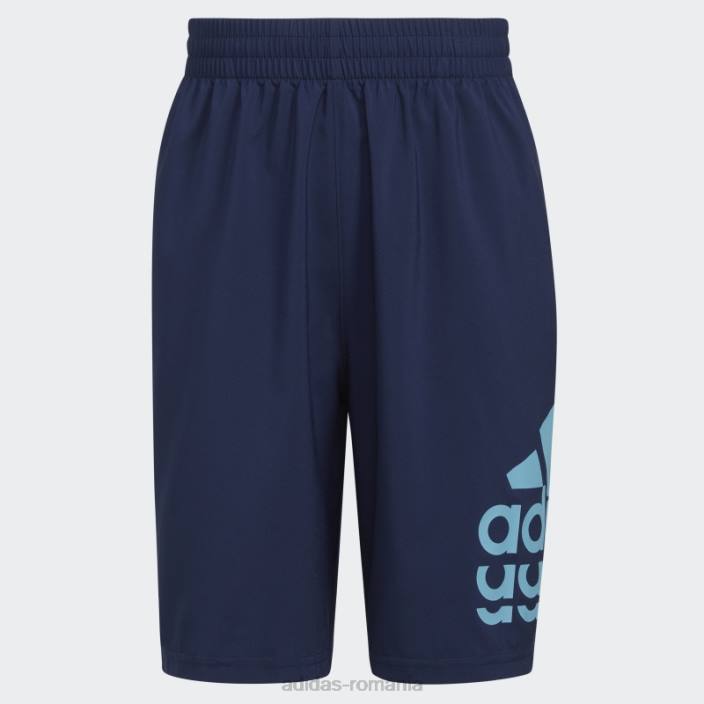 Adidas insigna țesută de esențiale bleumarin a pantalonilor scurți sport adidas copii marina 2JBN11721