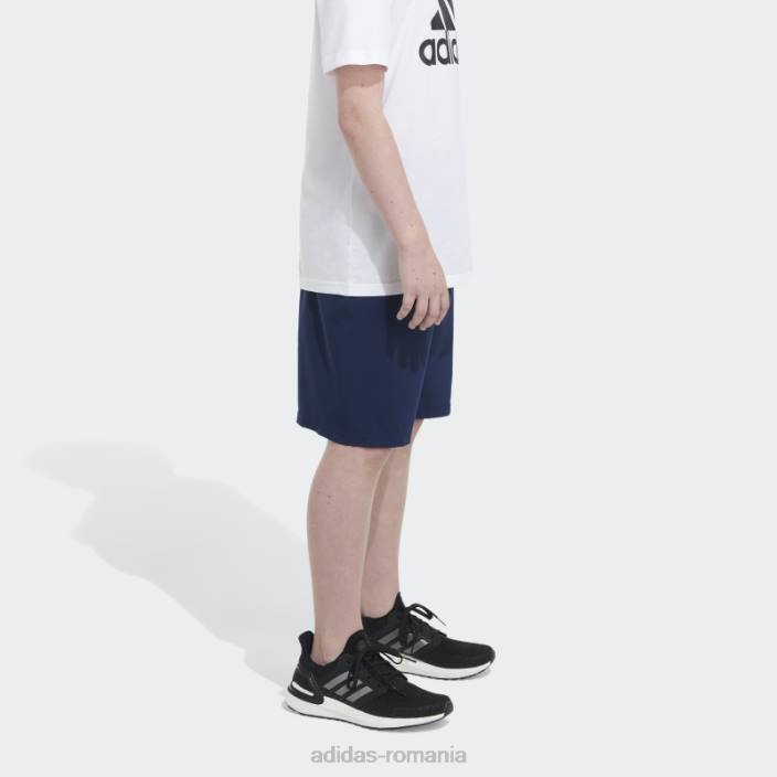 Adidas insigna țesută de esențiale bleumarin a pantalonilor scurți sport adidas copii marina 2JBN11721