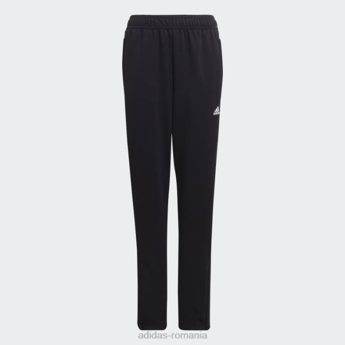 Adidas pantaloni negri sereno copii alb negru 2JBN11728