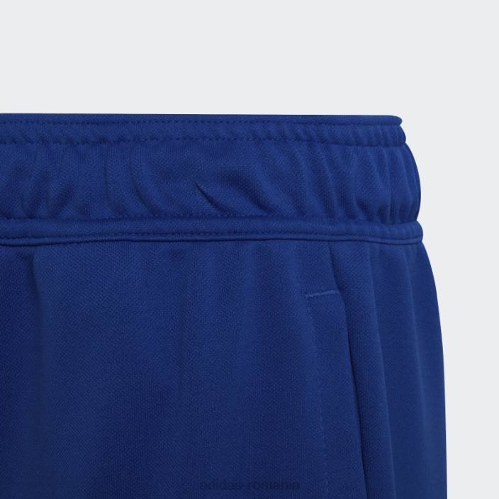 Adidas pantaloni scurți proiectați cu 2 mișcări albastru regal copii albastru regal/alb 2JBN11839