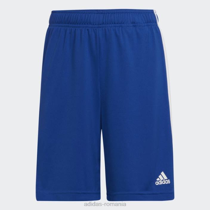 Adidas pantaloni scurți sereno albastru regal copii albastru regal/alb 2JBN11866