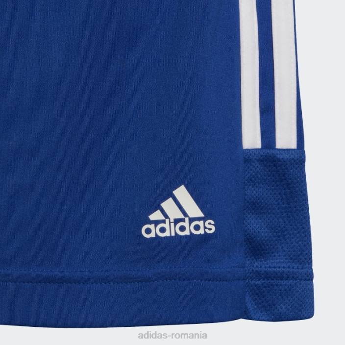 Adidas pantaloni scurți sereno albastru regal copii albastru regal/alb 2JBN11866