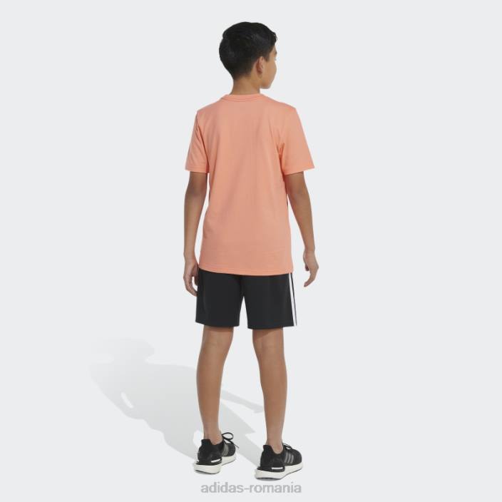 Adidas tricou cu logo camo coral adidas copii coral 2JBN11652
