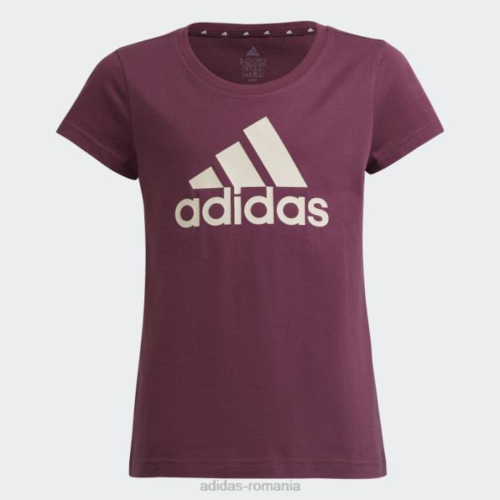 Adidas Essential tee crimson fashion copii crimson/blush 2JBN3816