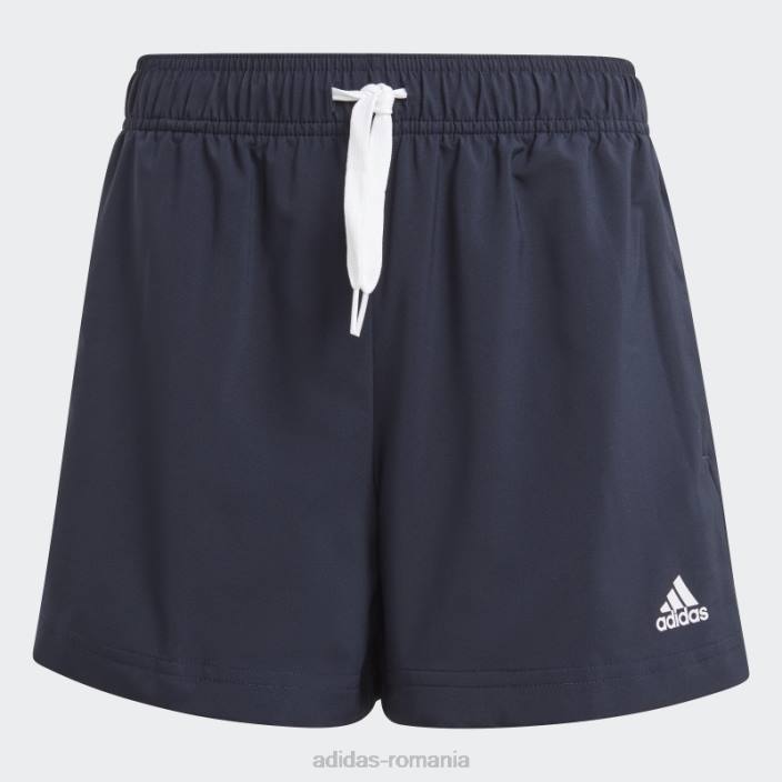 Adidas essentials pantaloni scurți chelsea hot ink copii cerneală/alb 2JBN3812