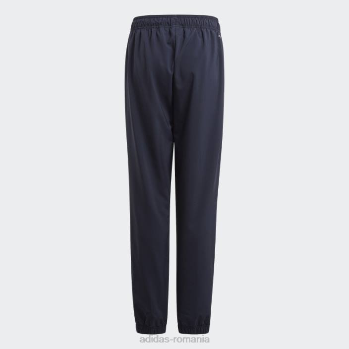 Adidas ink essentials pantaloni stanford copii cerneală/alb 2JBN3419
