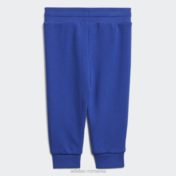 Adidas Set de hanorace adicolor cu fermoar, albastru îndrăzneț copii albastru îndrăzneț 2JBN19034
