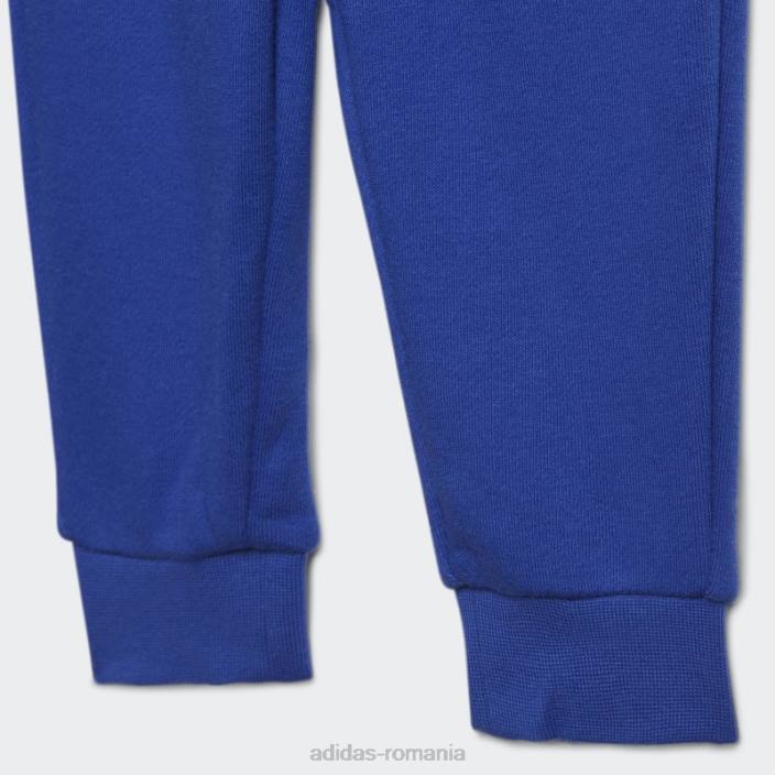 Adidas Set de hanorace adicolor cu fermoar, albastru îndrăzneț copii albastru îndrăzneț 2JBN19034
