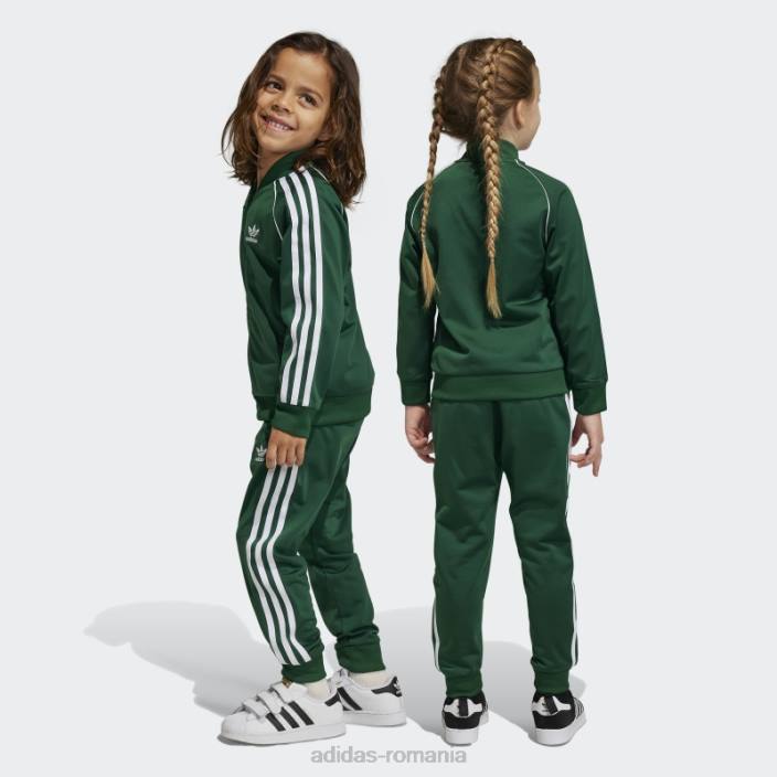 Adidas Trening adicolor sst verde închis copii verde inchis 2JBN3383