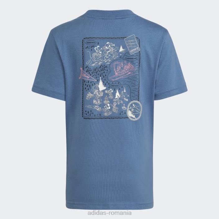 Adidas Tricou disney mickey and friends albastru alterat copii albastru alterat 2JBN3416